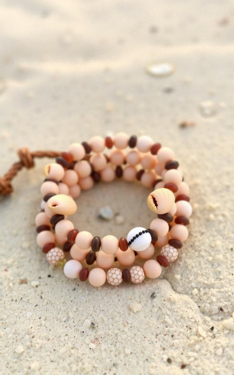 Brazaletes Naturales Conchas Marinas