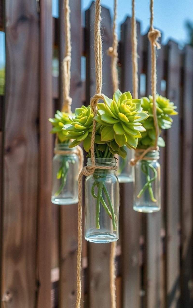 Macetas Colgantes Originales Con Botellas Cortadas