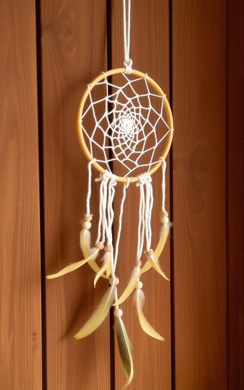 Atrapasueños Clásico con Plumas Naturales