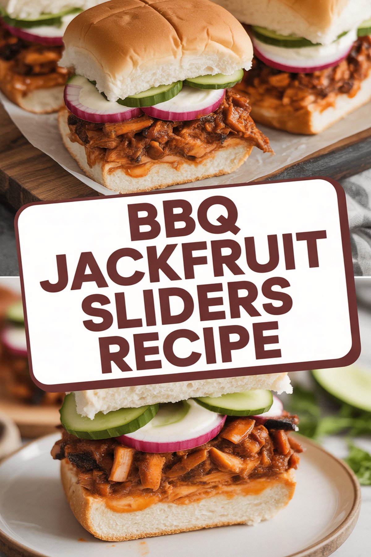 BBQ Jackfruit Sliders Recipe recipe idea in stylish layout