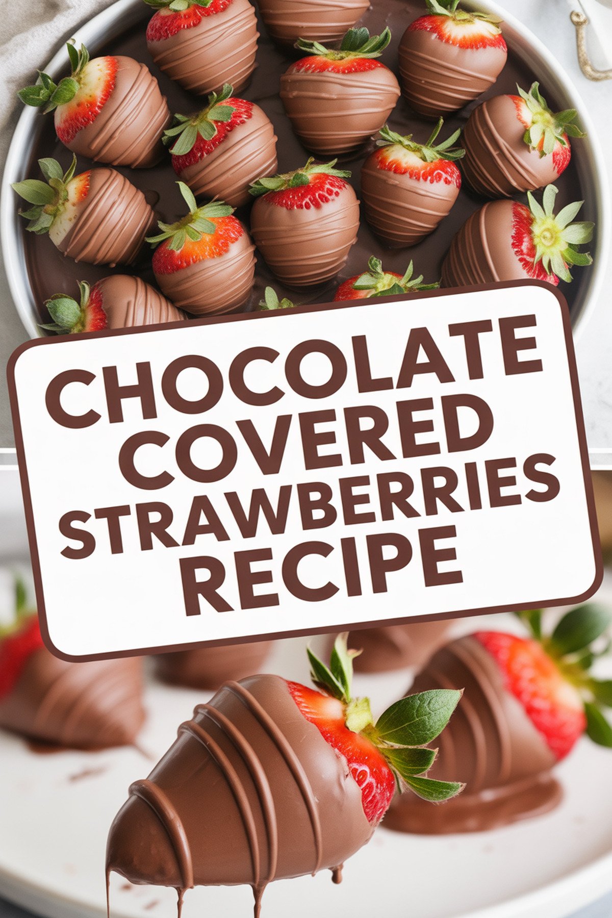 Chocolate Covered Strawberries Recipe recipe idea in stylish layout