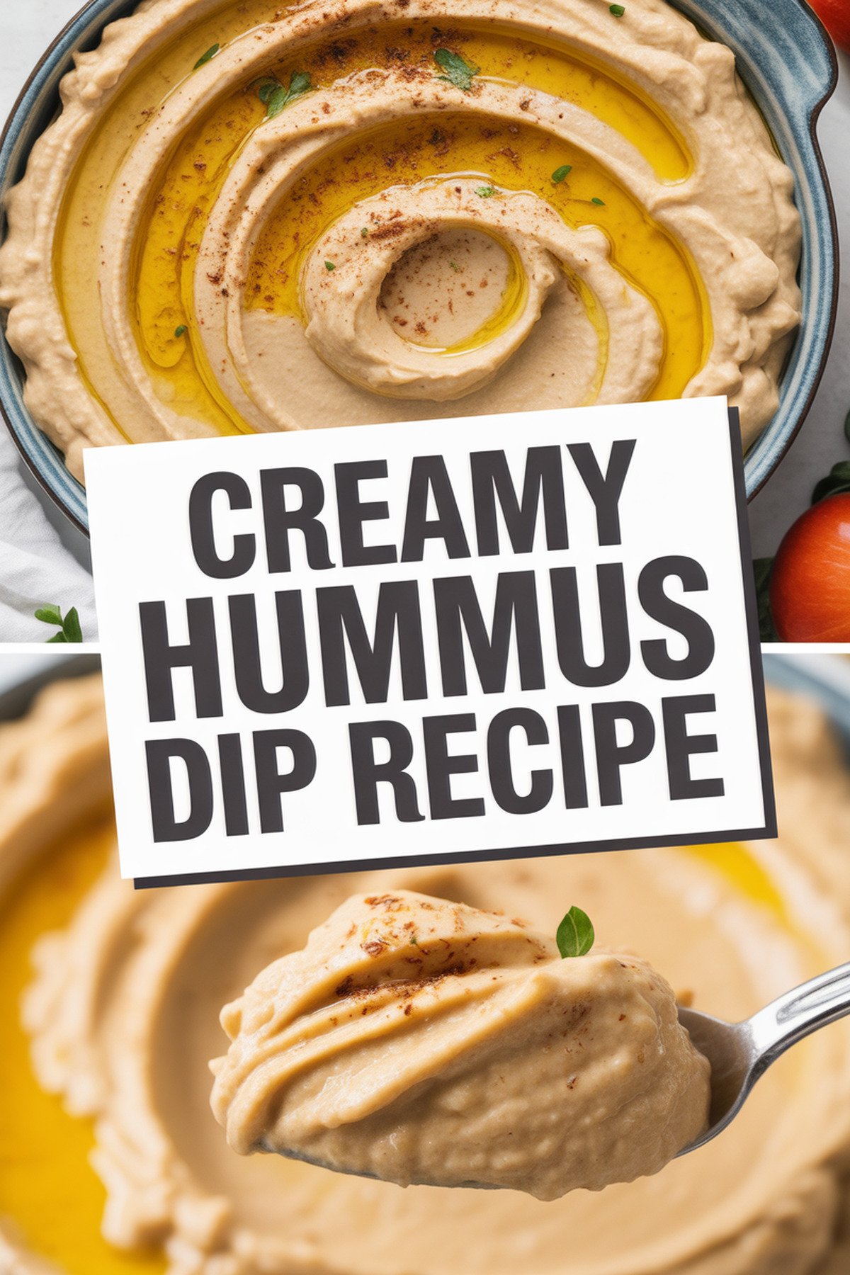Creamy Hummus Dip Recipe recipe idea in stylish layout