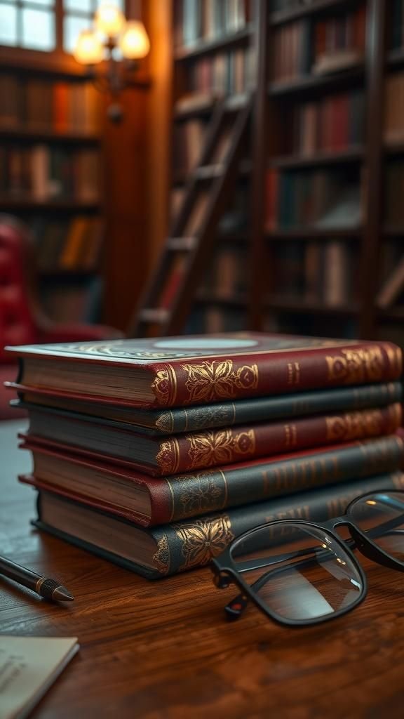 Tapa De Libro Antiguo Con Dorado En El Lomo