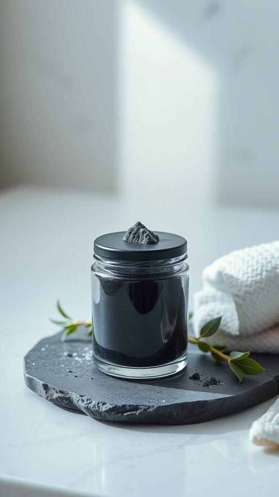 Activated Charcoal And Tea Tree Polish