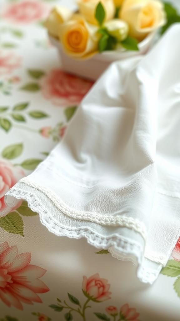 Prairie Eyelet Edge With French Knot Accents