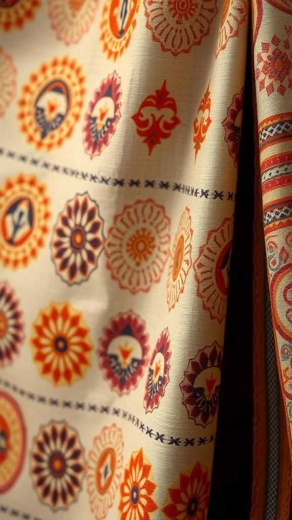 Patrones Étnicos Inspirados En Técnicas Tradicionales