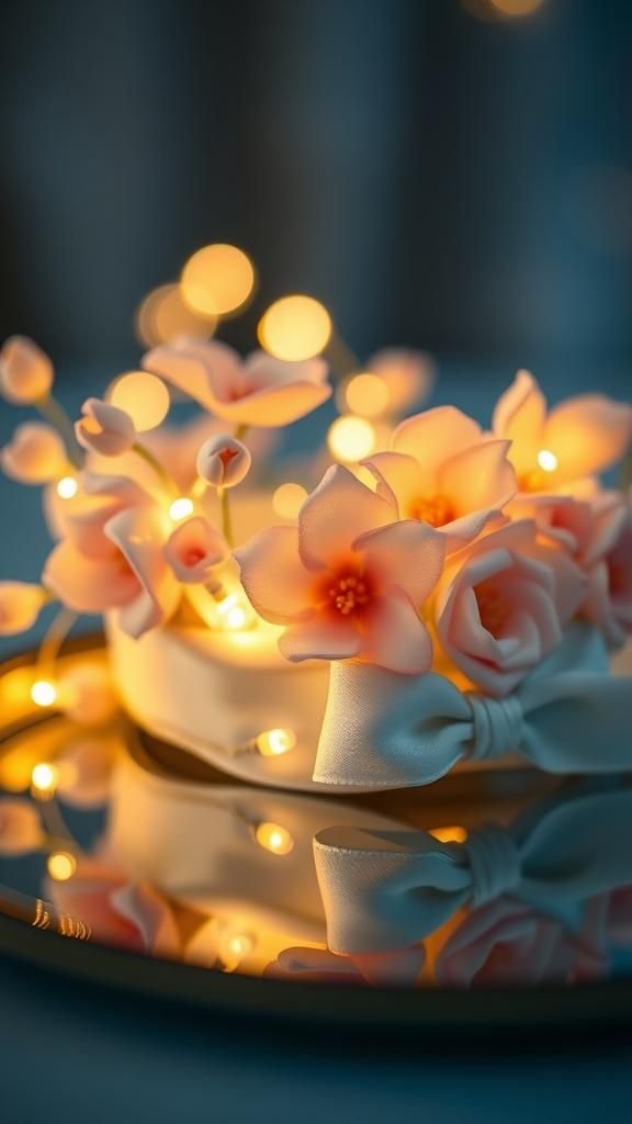 Fairy Lights And Florals Night-Glow Crown