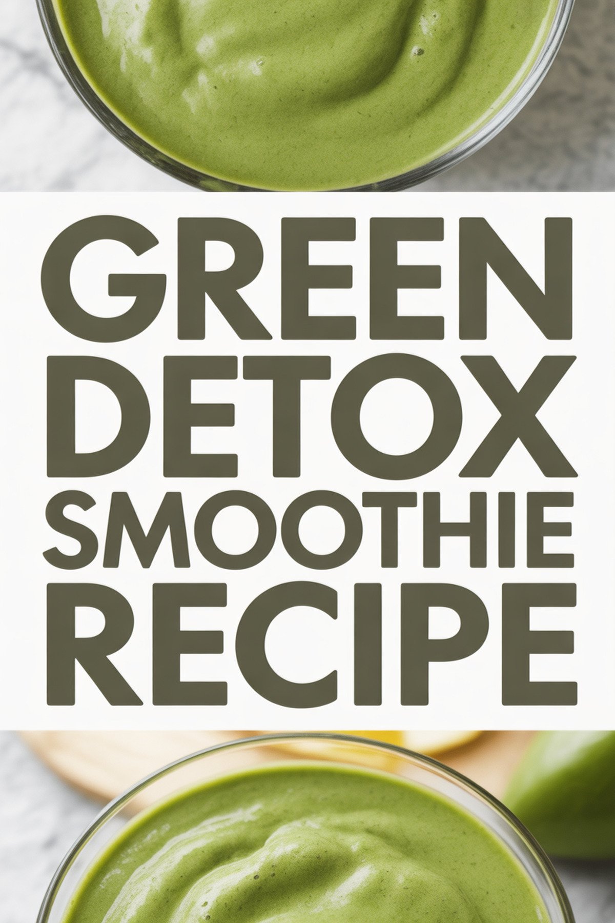 Green Detox Smoothie Recipe recipe idea in stylish layout