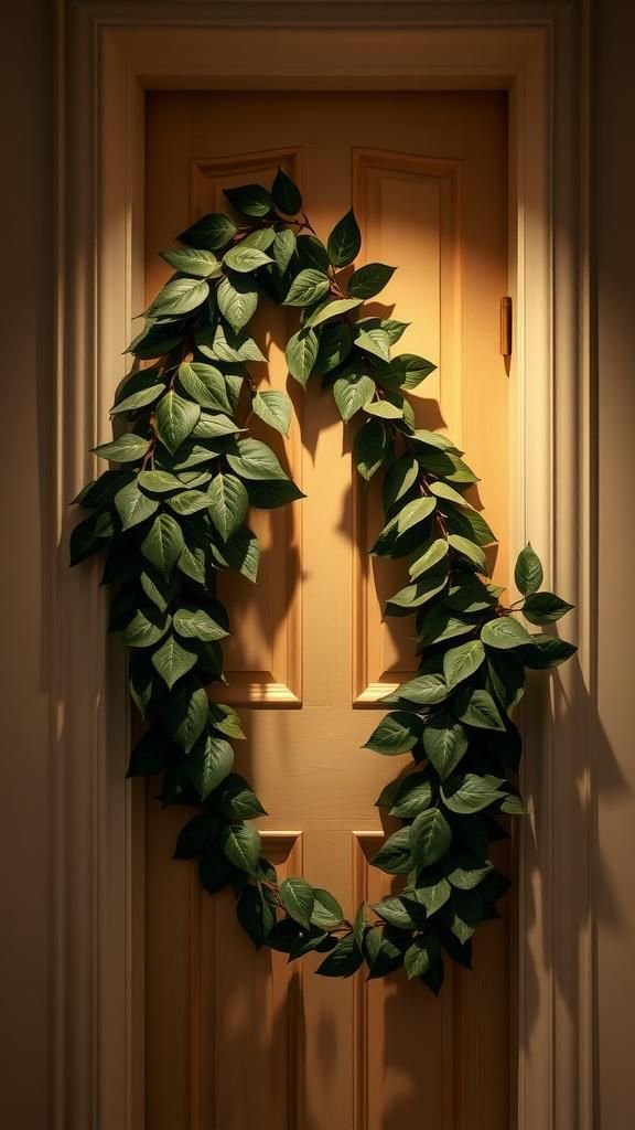 Guirnalda De Hojas De Laurel Para Entrada Formal