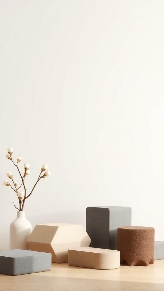 Guirnalda Minimalista Neutra En Tonos Tierra