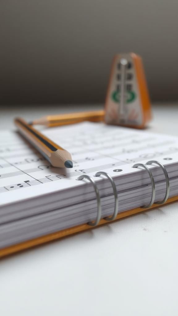 Libretero Para Música Con Páginas Acorde A Partitura