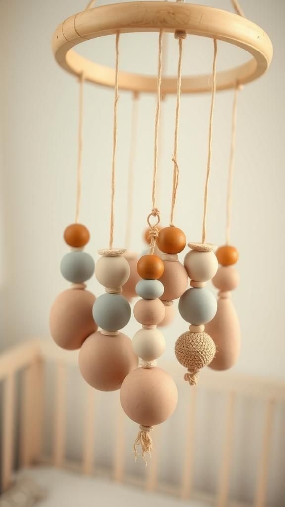 Móvil Con Cuentas De Arcilla Polimérica Artística