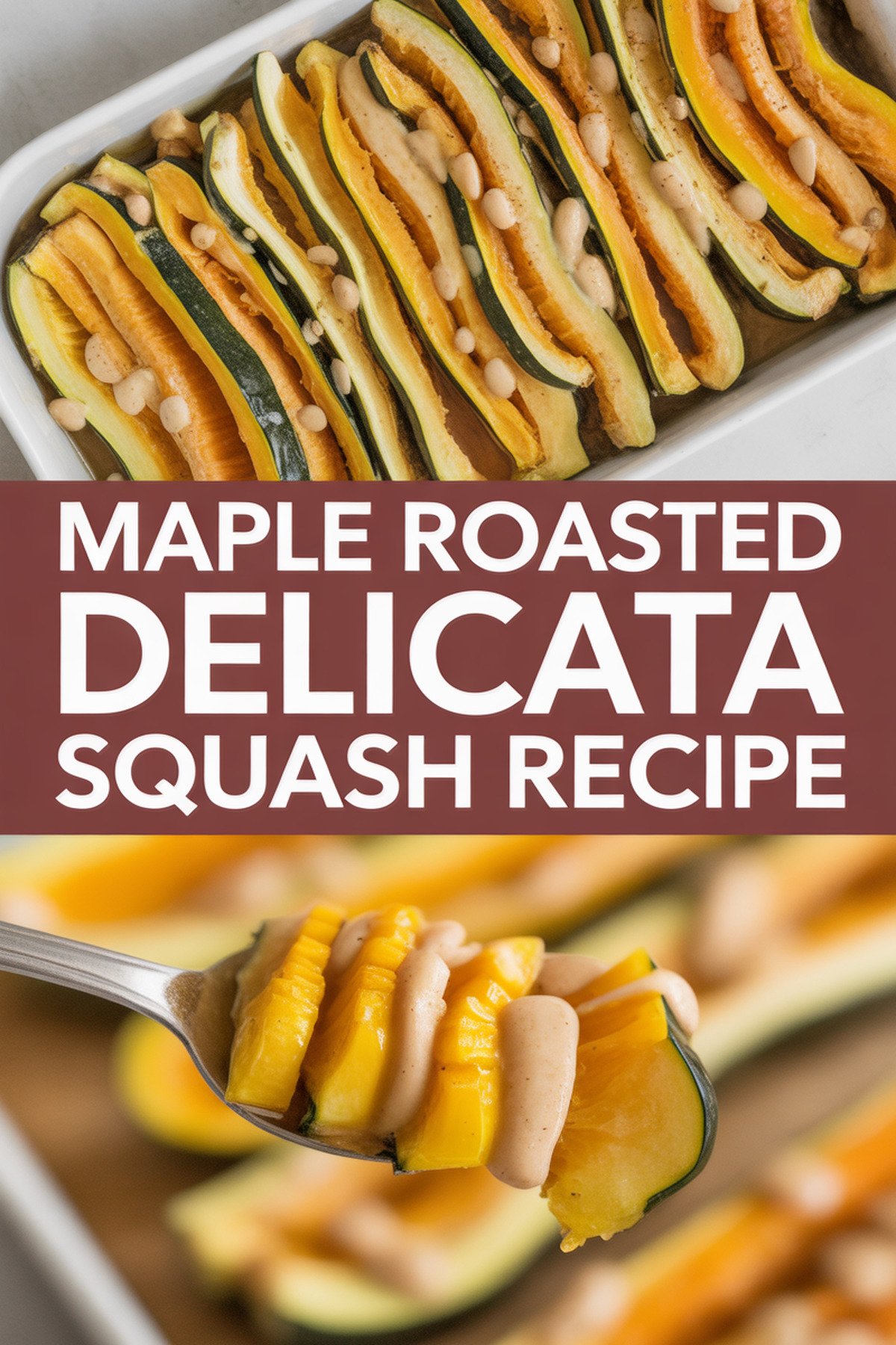Maple Roasted Delicata Squash Recipe recipe idea in stylish layout