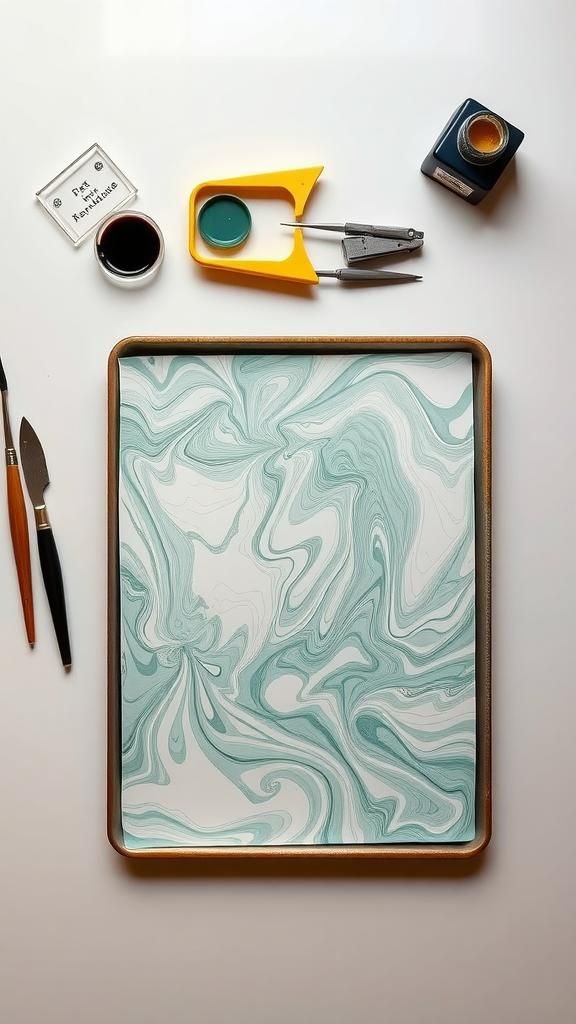Overmarbling For Layered Color And Movement