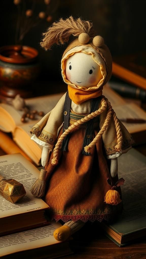 Muñeca Inspirada En Cuentos Populares Tradicionales