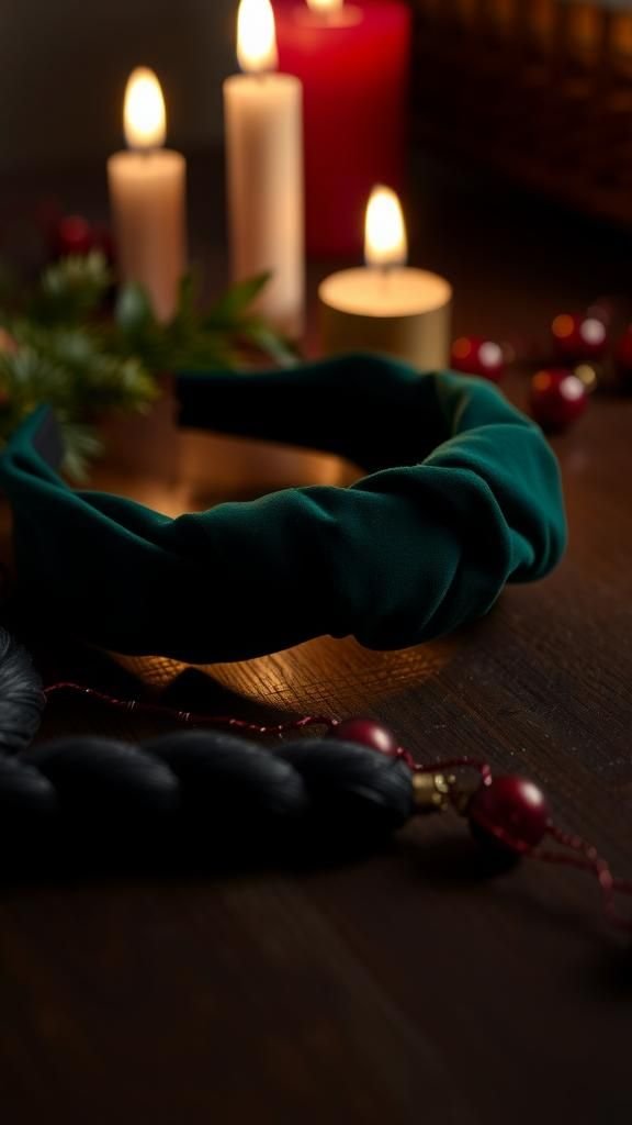 Velvet Twist Knot Headband For Luxe Texture