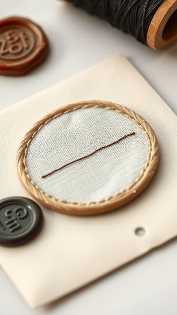 Minimalisme Ligne Continue Sur Fond Neutre