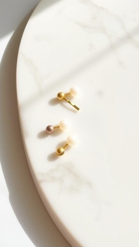 Mini Pinces Perles Minimalistes Pour Usage Quotidien