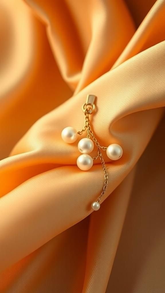 Pince Perlée À Chaîne Fine Pour Mouvement Subtil