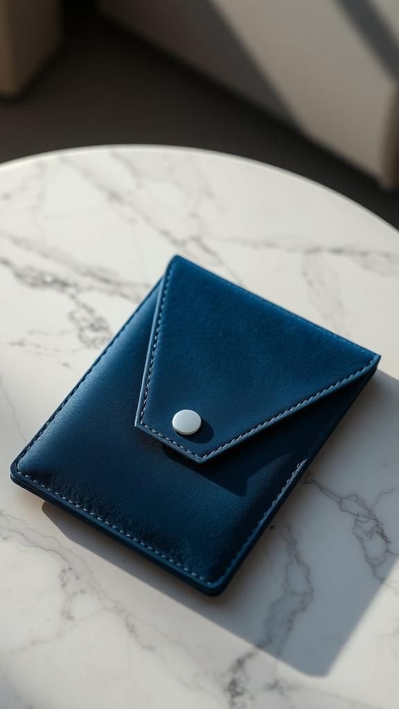 Portadocumentos De Viaje Estilo Sobre Con Broche Magnético