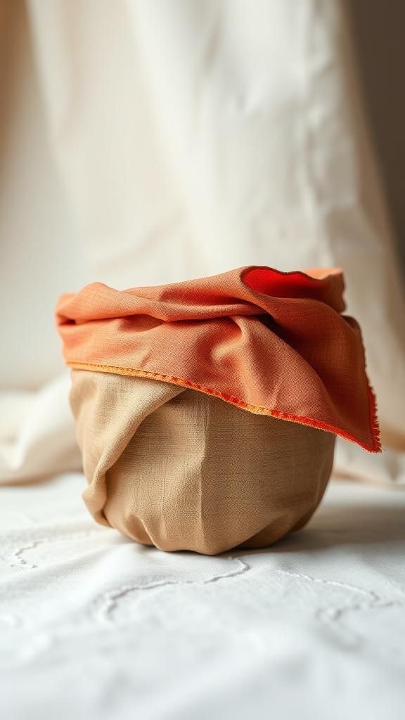 Tissu Tissé Autour Pour Texture Douce Et Colorée