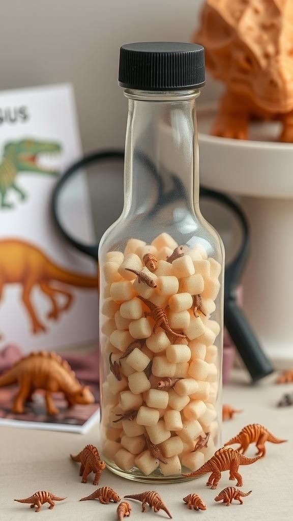 Dinosaur Dig And Bones Sensory Bottle Theme