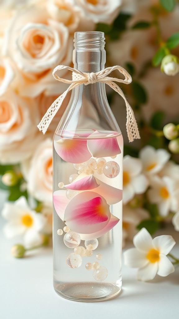 Pressed Flower Petal Calm Sensory Bottle