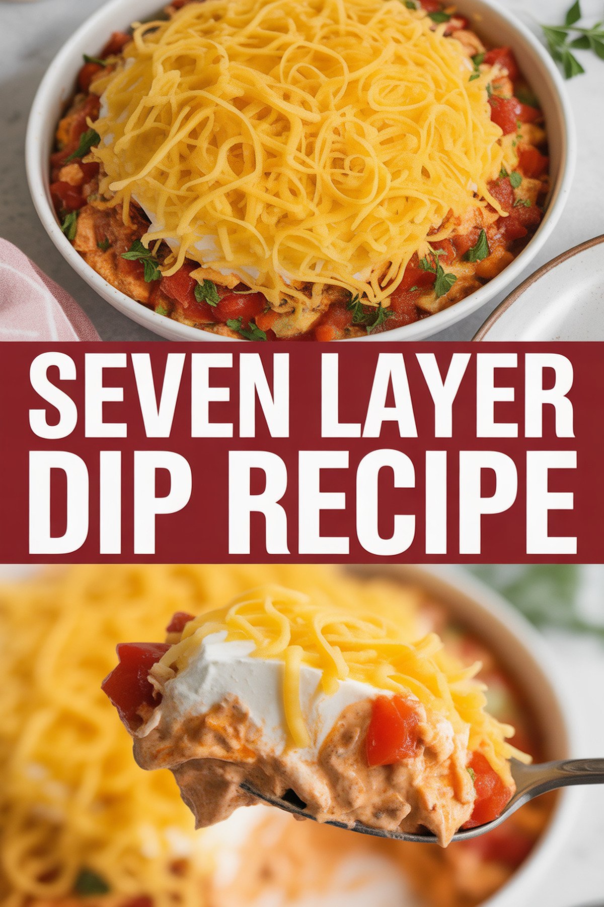 Seven Layer Dip Recipe recipe idea in stylish layout