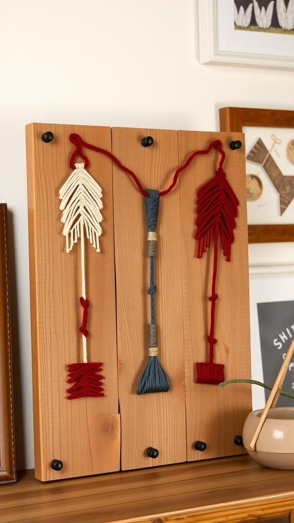 Directional Arrow Trio for Rustic Gallery Arrangement