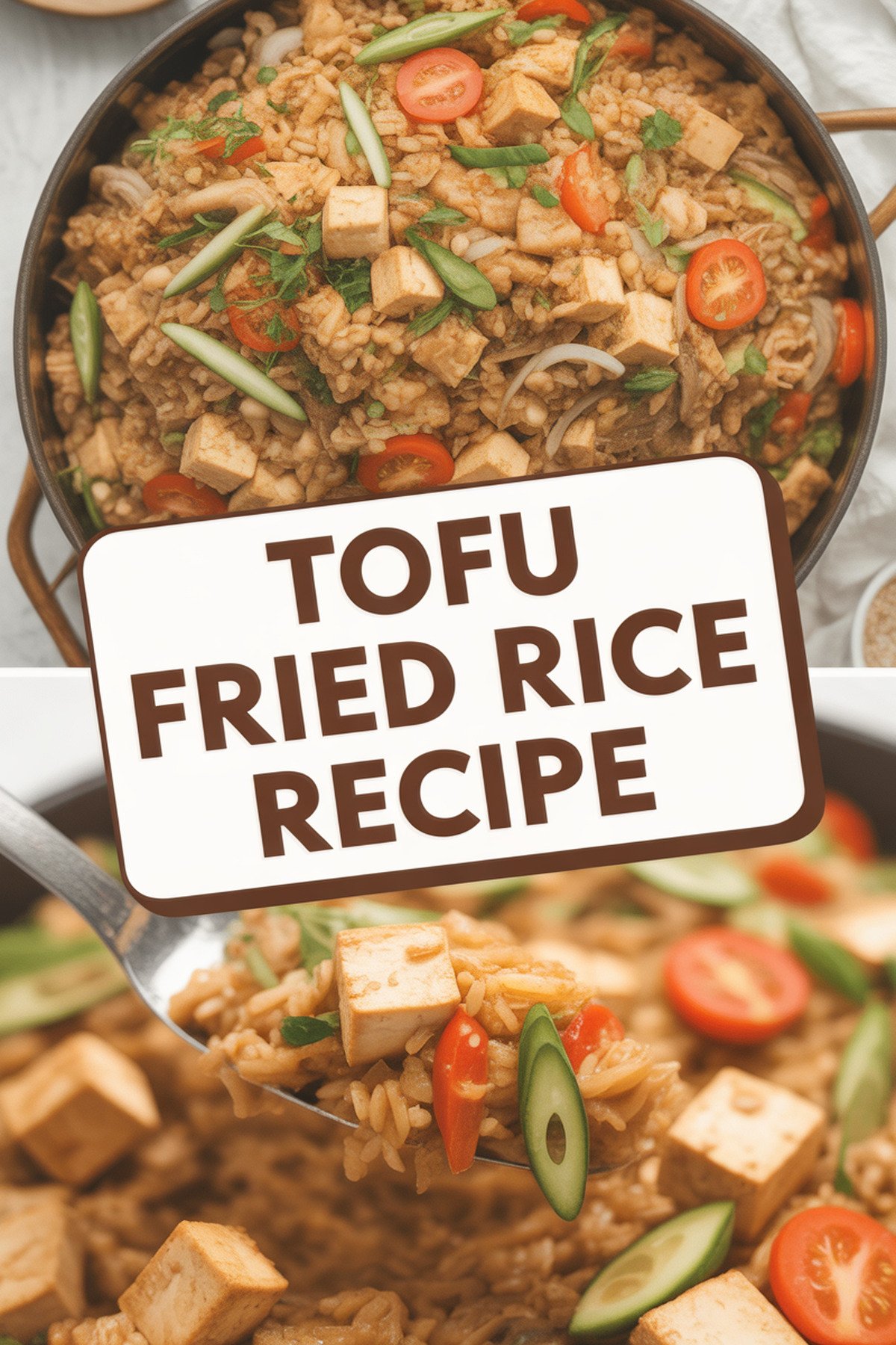 Tofu Fried Rice Recipe recipe idea in stylish layout