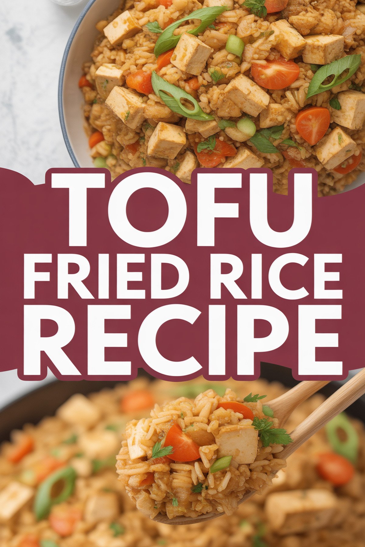 Tofu Fried Rice Recipe recipe idea in stylish layout