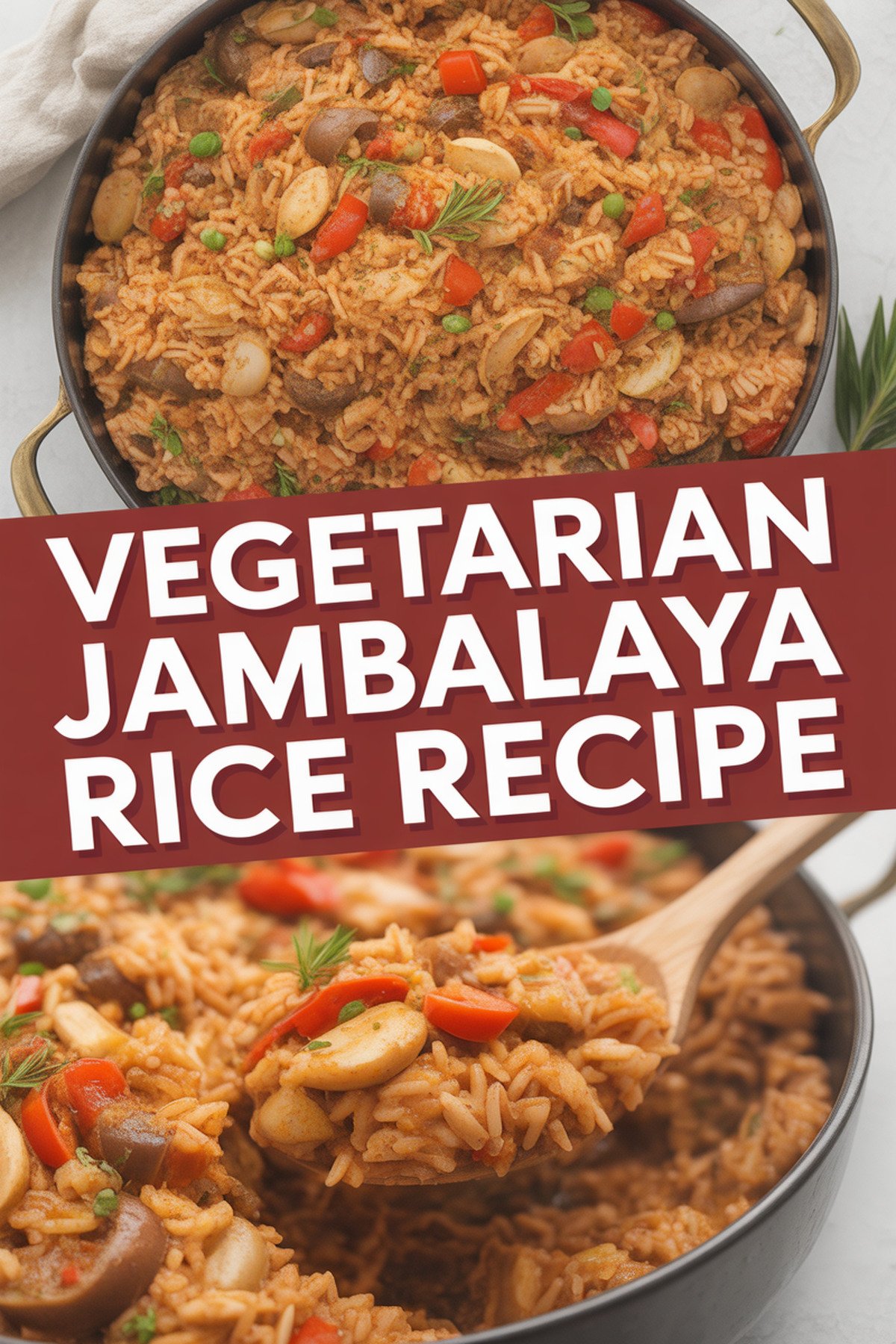 Vegetarian Jambalaya Rice Recipe recipe idea in stylish layout