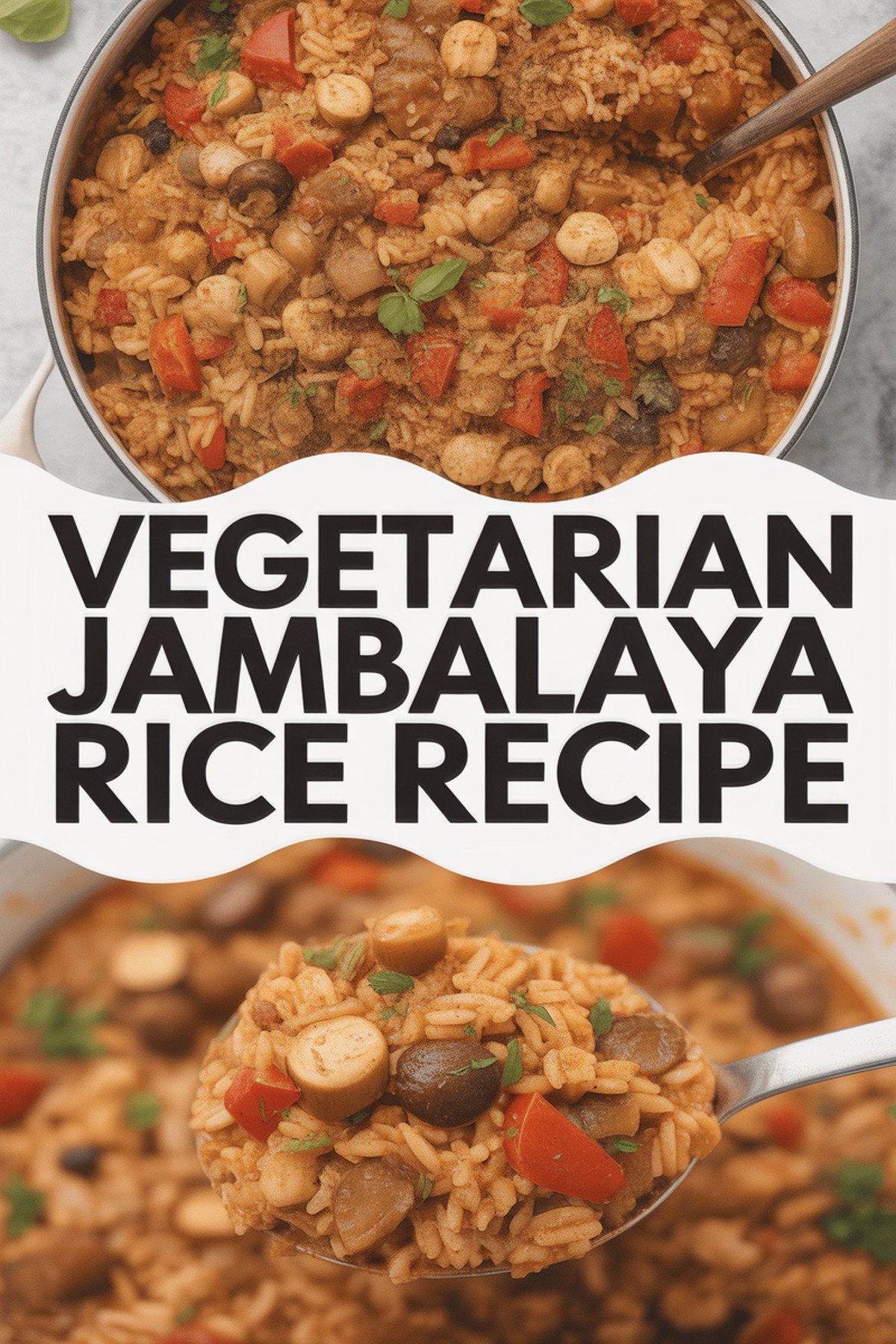 Vegetarian Jambalaya Rice Recipe recipe idea in stylish layout