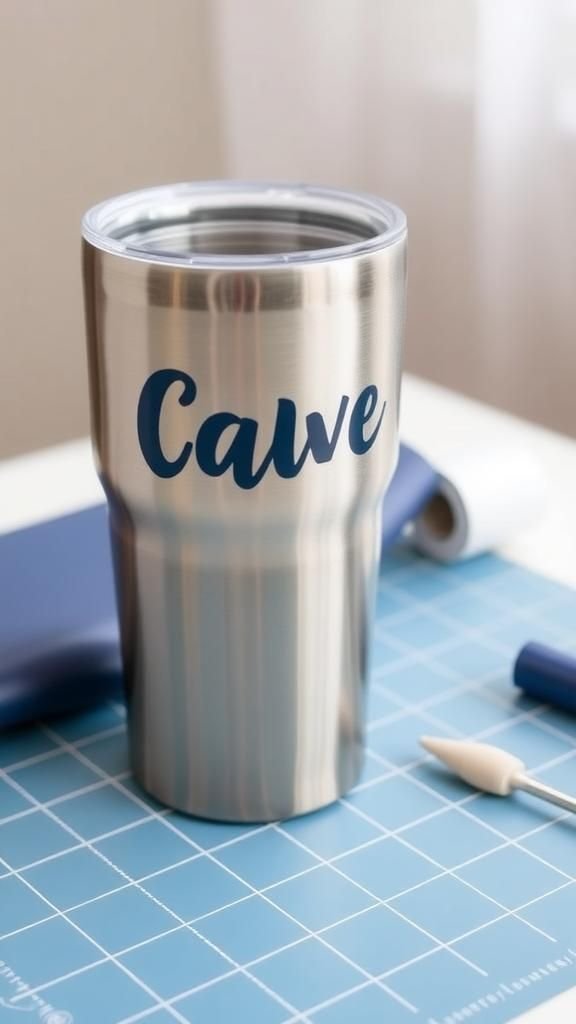 Name labels for water bottles and tumblers