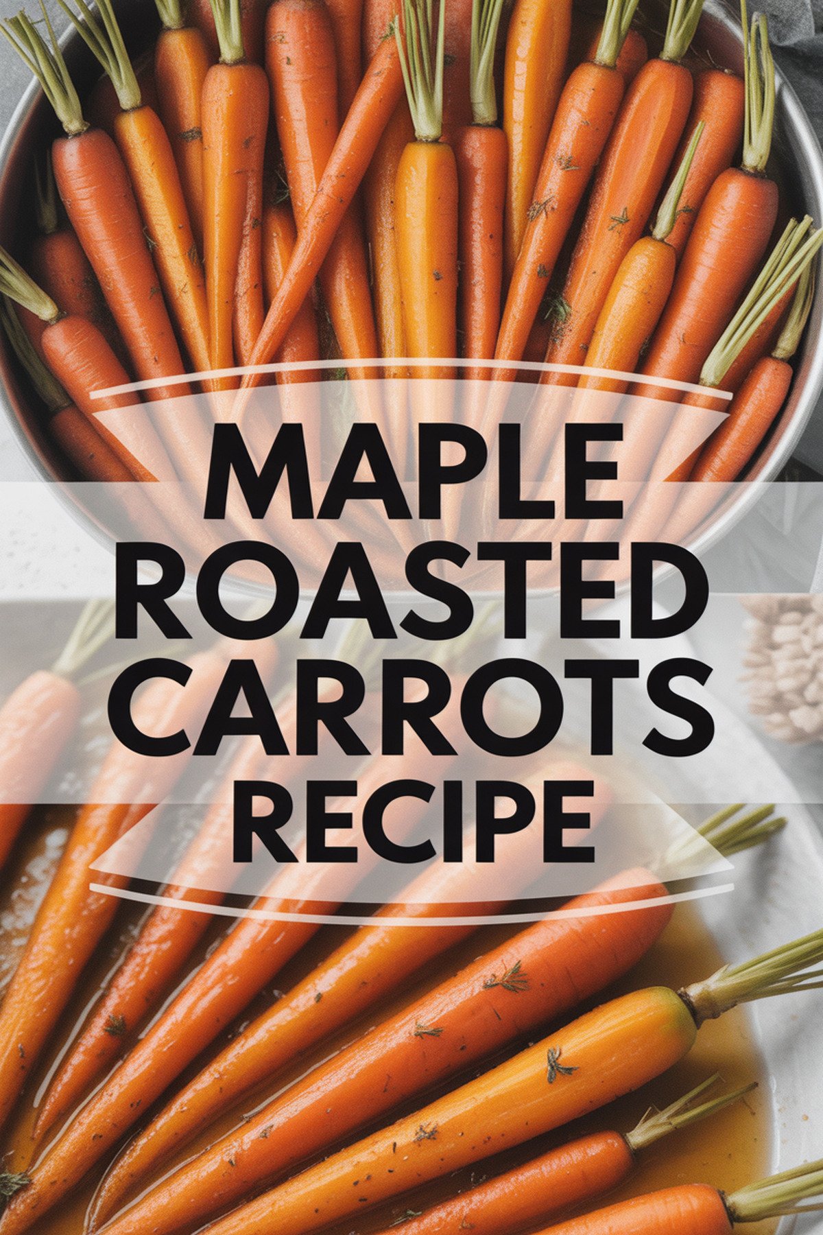 Maple Roasted Carrots Recipe recipe idea in stylish layout