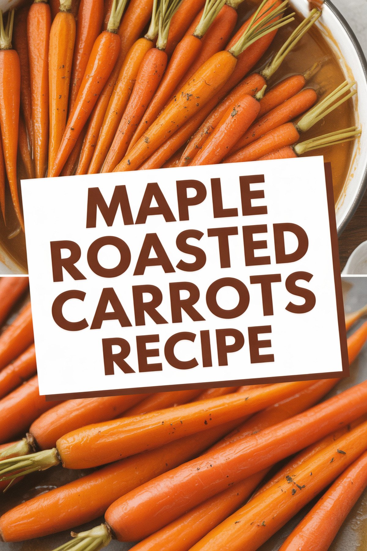 Maple Roasted Carrots Recipe recipe idea in stylish layout