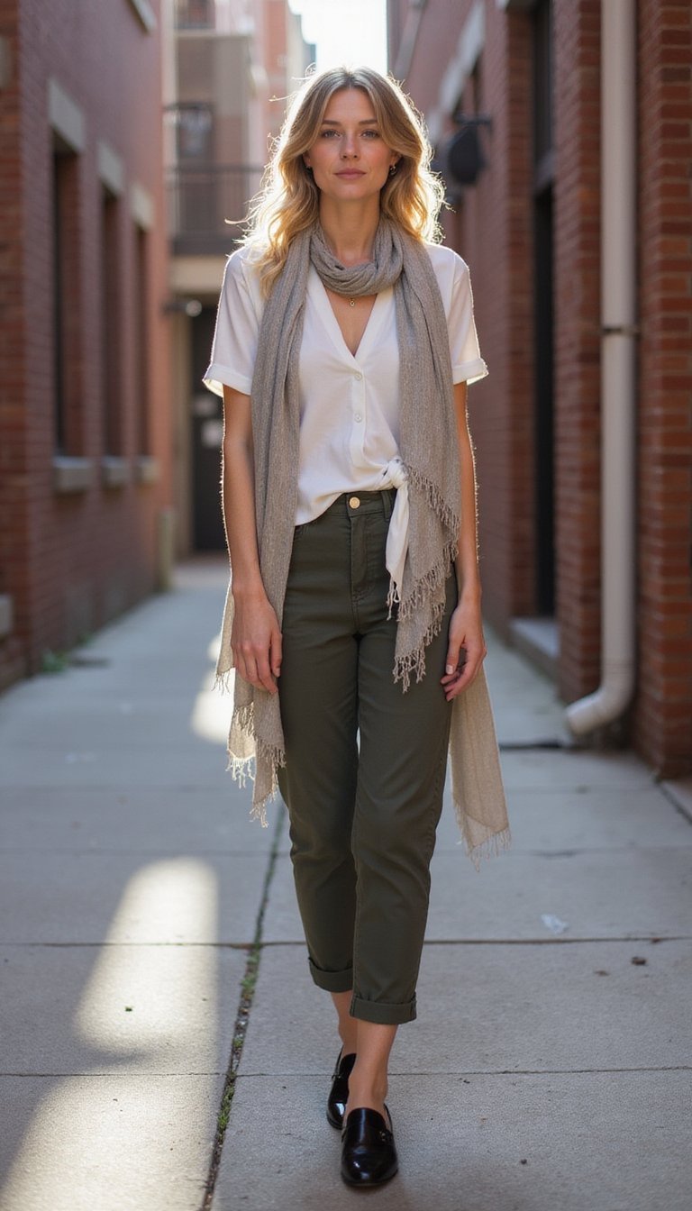 T-Shirt to Wrap Blouse